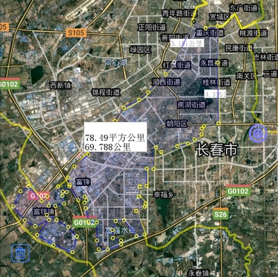 吉林省長春市建成區(qū)排名,南關(guān)區(qū)最大,雙陽區(qū)最小,了解一下?