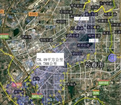 吉林省長春市建成區排名,南關區最大,雙陽區最小,了解一下?